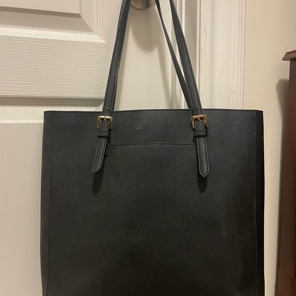 Michael Kors leather black shoulder bag tote - Picture 3 of 15